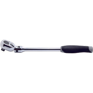 Ko-Ken 4774J 1/2 In Sq. Dr. Ratchet Handle 24 Teeth Flexible Head Length 330 mm Plastic Handle