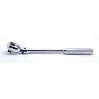 Ko-Ken 4774NB 1/2 In Sq. Dr. Ratchet Handle 24 Teeth Flexible Head Length 330 mm Push Button Metal Handle