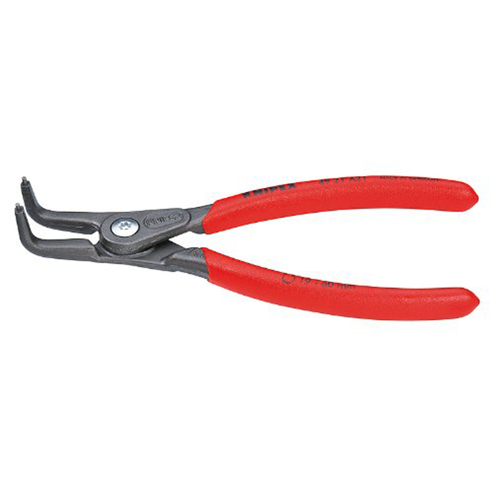 KNIPEX 49 21 A11 External Angled Precision Retaining Ring Pliers 5.2-Inch
