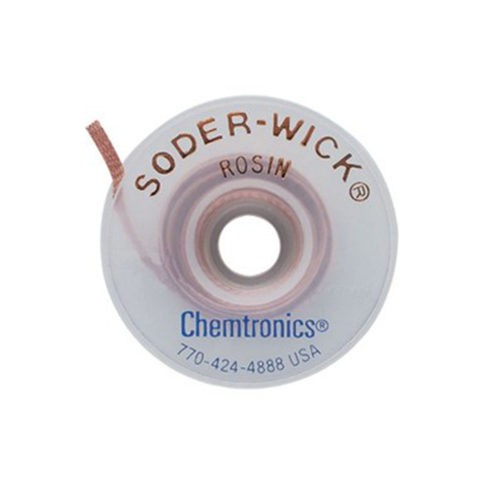 Chemtronics 50-2-500 SODER-WICK Rosin Desoldering Braid .060", 500ft