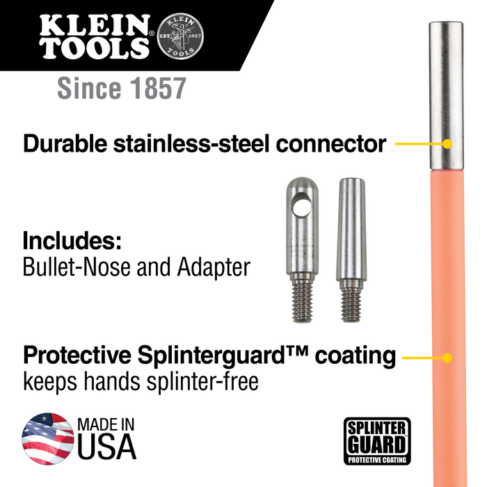 Klein Tools 50053 Lo-Flex Glow Rod, 5-Foot