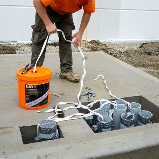 Klein Tools 50131 Conduit Measuring Pull Tape for Heavy-Duty Cable and Wire Pulling, 1800-Pound x 1300-Foot Long