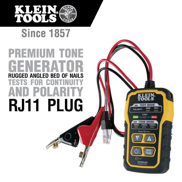 Klein Tools VDV500-063 Toner-PRO Tone Generator