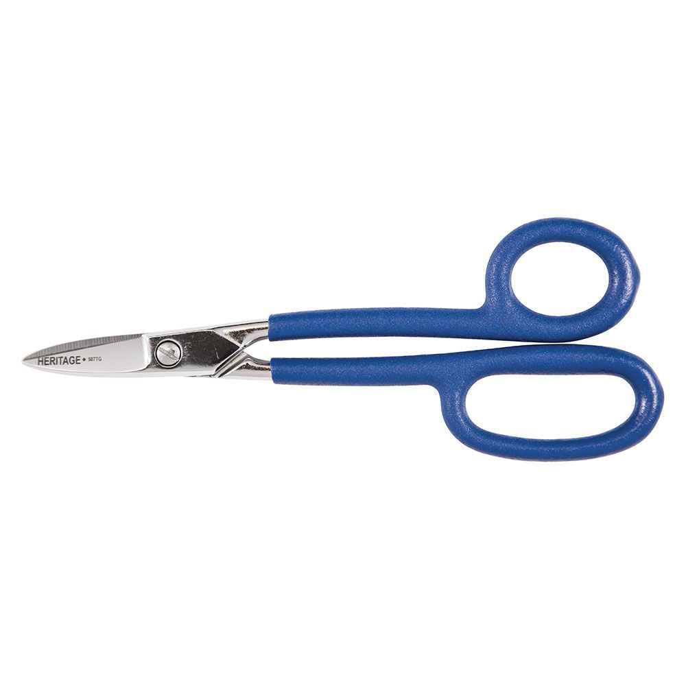 Heritage Cutlery 507TG 7'' Auto Coner / Winders Shear w/ Texture Grip ...