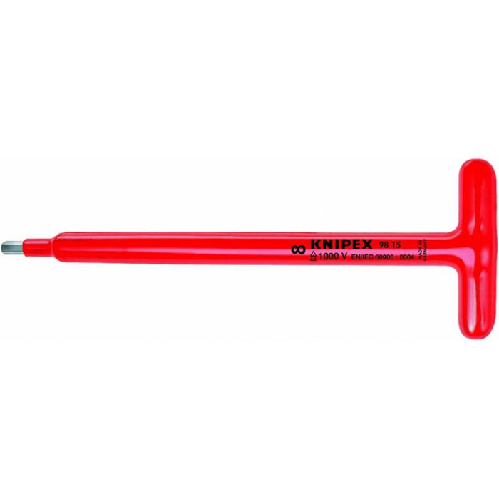 Knipex 98 15 08 T-Handle for Hexagon Socket Screws 10 Inch