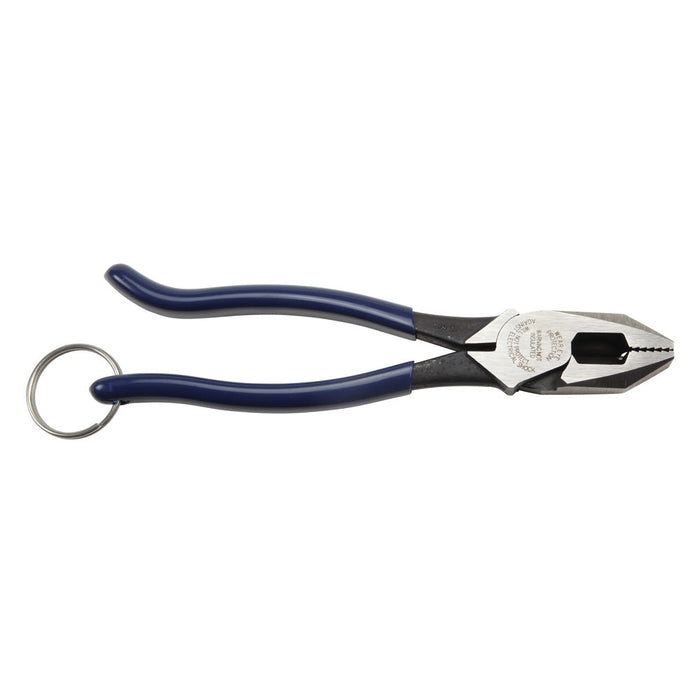 Klein Tools D213-9STT Ironworker's Pliers with Tether Ring