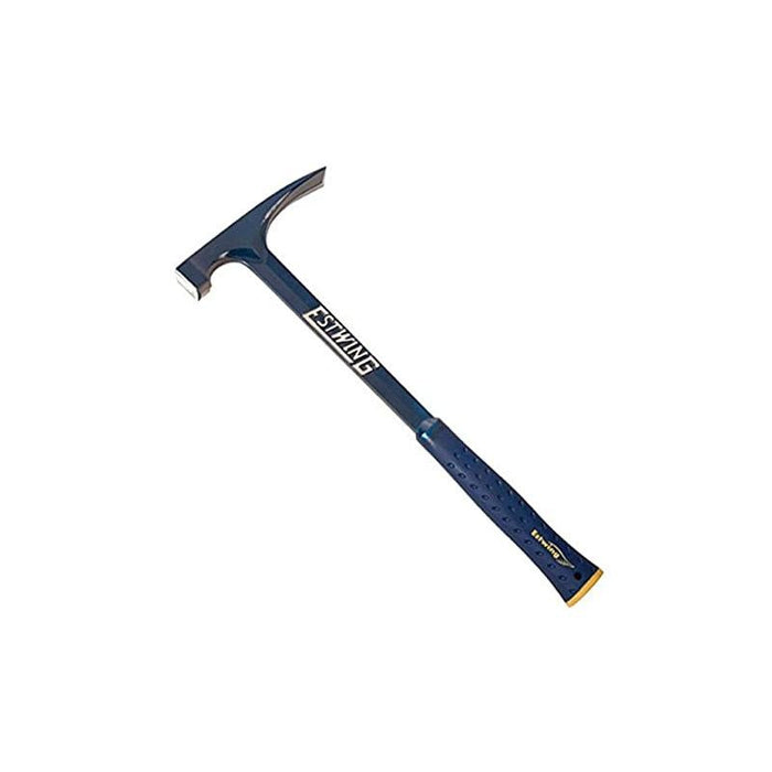 Estwing E6-22BLCL 22 Oz Big Face Bricklayer Hammer With Long Handle