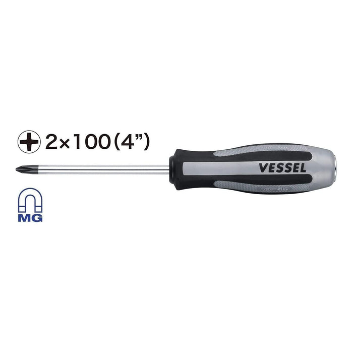 Vessel Tools 980P2100 MEGADORA IMPACTA No.980, Phillips #2