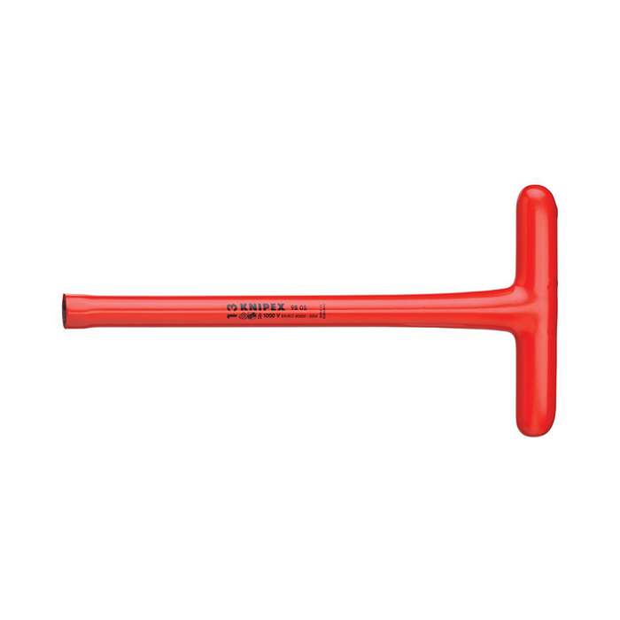 Knipex 98 05 17 1,000V Insulated 17 mm T-Socket Wrench