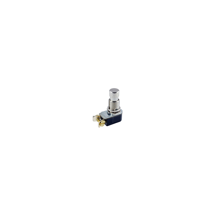 NTE Electronics 54-069 PUSHBUTTON SPST ON-OFF 6A 125VAC SCREW TERMINALS