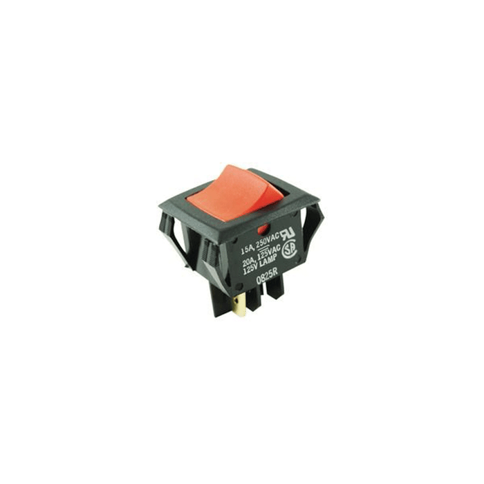 NTE Electronics 54-082 DPST Lighted Rocker Switch 20A