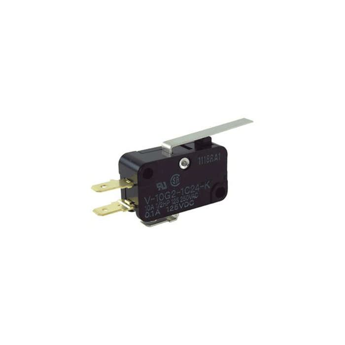 NTE Electronics 54-403 Miniature Snap Action Switch with Lever Actuator