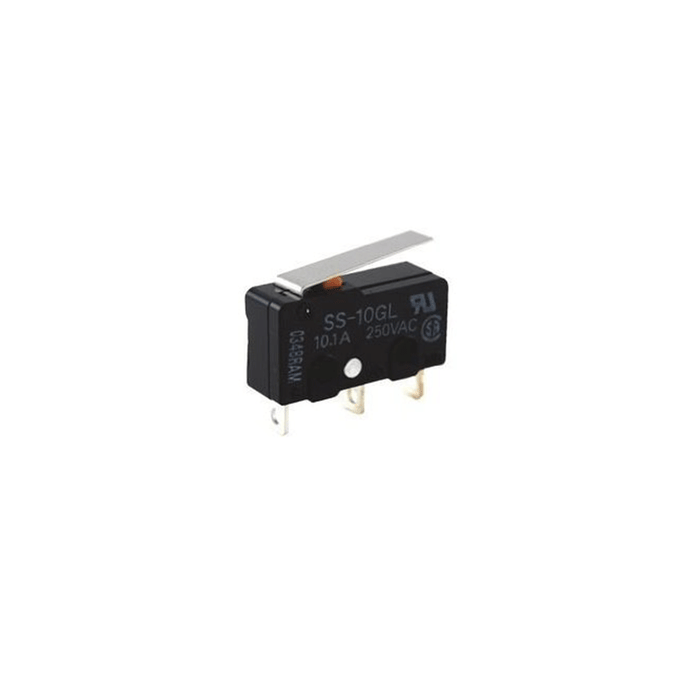 NTE Electronics 54-417 Subminiature Snap Action Switch w/ Lever Actuator