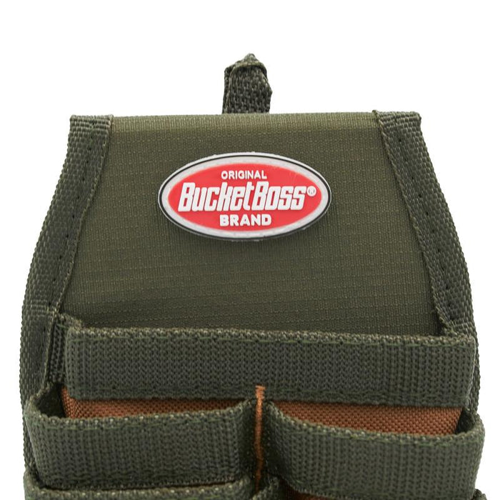 Bucket Boss 54184 Four-Barrel Sheath with FlapFit 4 Pockets, Tool Belts, Belt Slot, For 2 in Max Belt Wd, Open Top