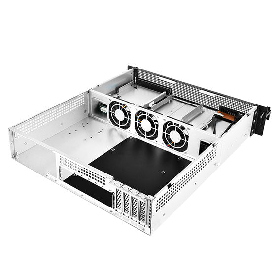 SilverStone Technology RM21-304 2U Rackmount Server Case with 4 X 3.5 Hot Swap Bays Micro-ATX Support