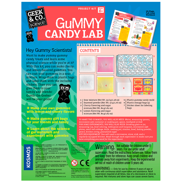 Thames and Kosmos 550024 Gummy Candy Lab