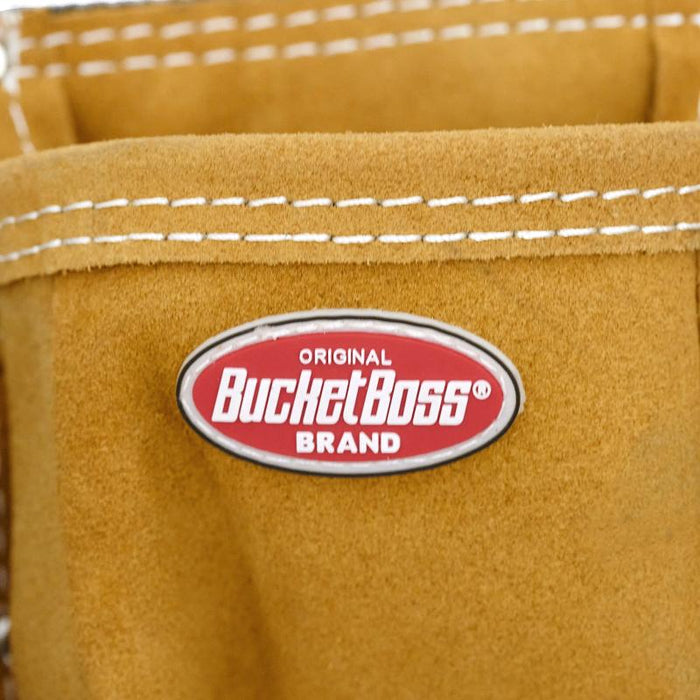 Bucket Boss 55149 11 Pocket Suede Leather Apron,Tool Belts-Original Series.
