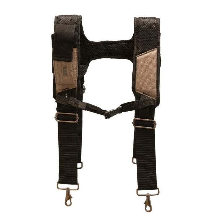 Bucket Boss 55185-TN Tan Framer's Tool Belt with Suspenders.