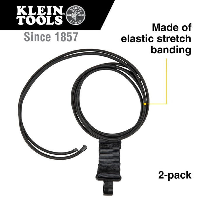 Klein Tools 55664 Replacement Elastic Bands for Ironworker and Welder Backpack