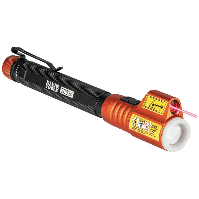 Klein Tools 56026R Inspection Penlight with Class 3R Red Laser Pointer