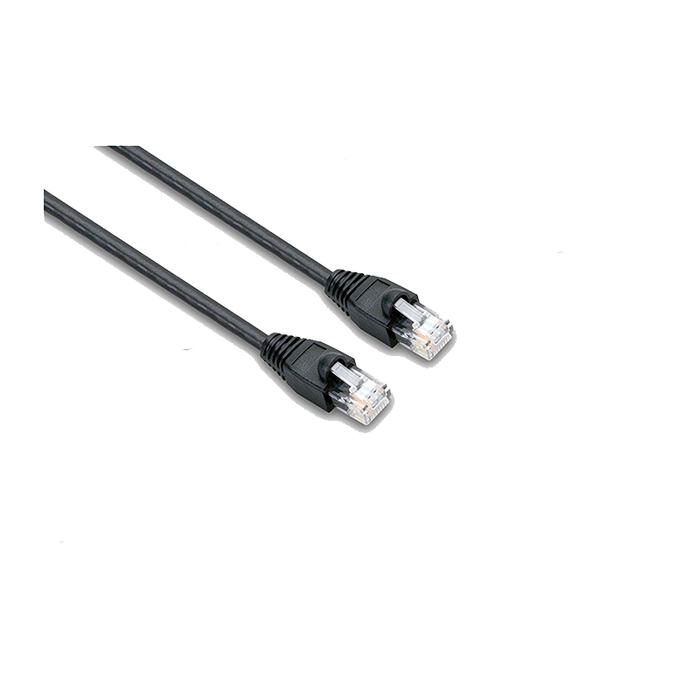 Hosa CAT-605BK Cat 6 Cable, 8P8C to Same, 5 ft