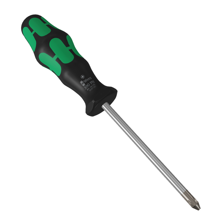 Wera 05008740001 350 PH 4 x 200mm s/driver for Phillips Screws, Without Lasertip