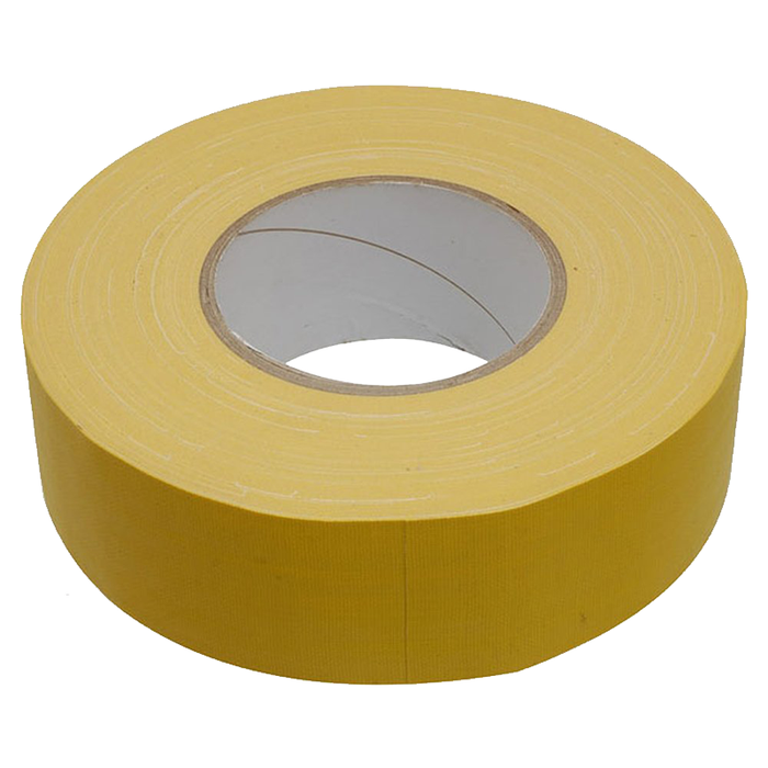 Hosa GFT-447YE-BULK Gaffers Tape 2 Inch Yellow, 60 Yard