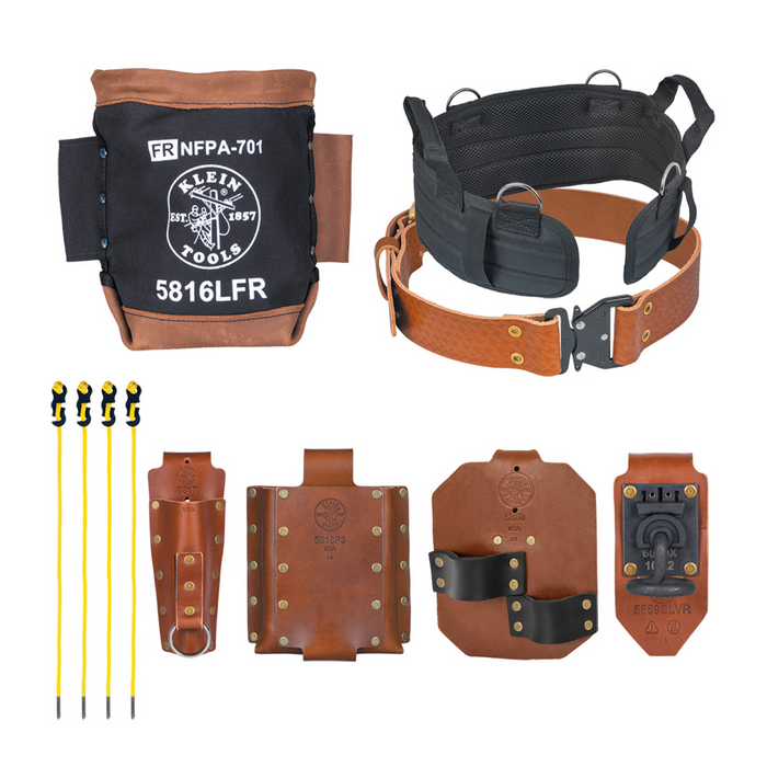 Klein Tools 5800IWBXL Ironworker Complete Toolbelt System, Extra Large