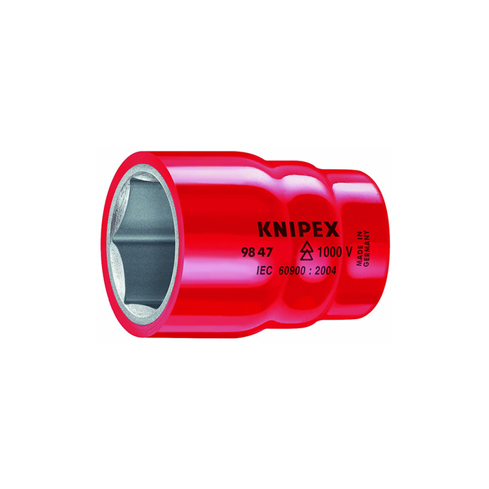 Knipex 98 47 27 1/2 27 Mm 1,000V Insulated Hex Socket