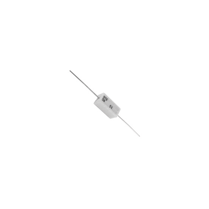 NTE 5W010 Resistor 5 Watt Cermet Wirewound Flameproof 10 Ohm 5% Axial Lead