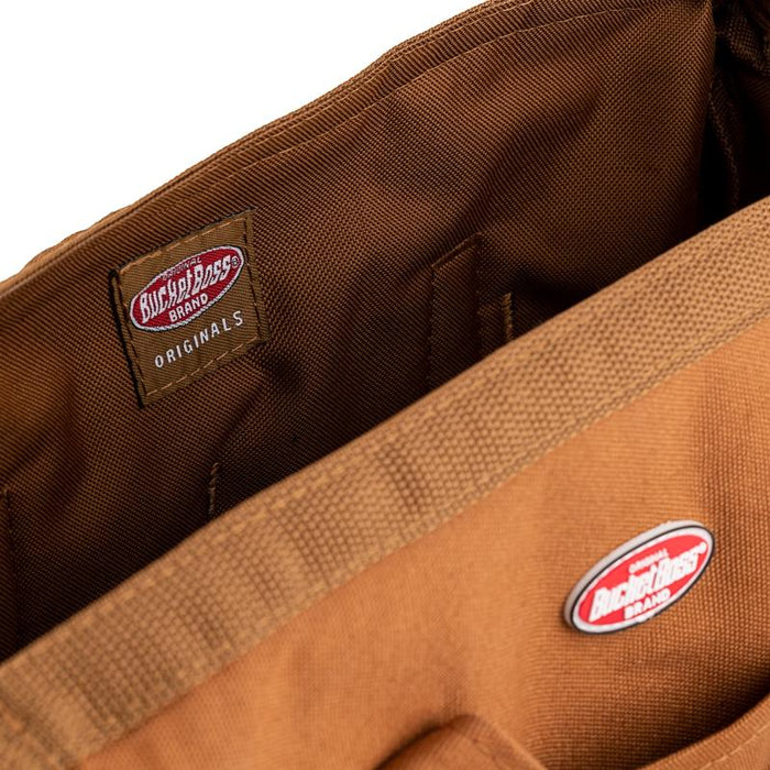 Bucket Boss 60001 Rigger's Bag Duckwear, Brown, Green 30 Pockets