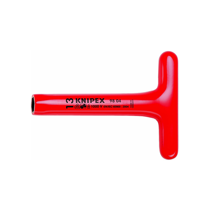 Knipex 98 04 19 1,000V Insulated 19 mm T-Socket Wrench