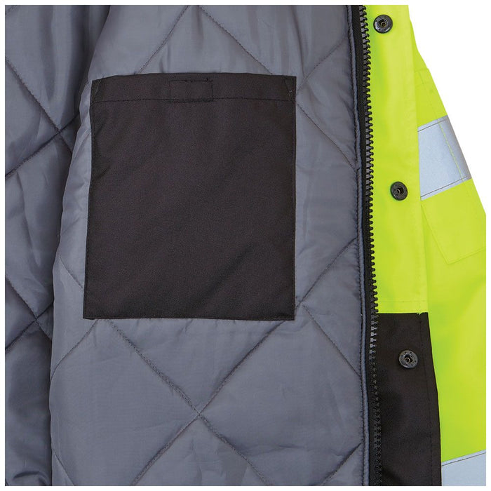 Klein Tools 60364 High-Visibility Winter Bomber Jacket, L