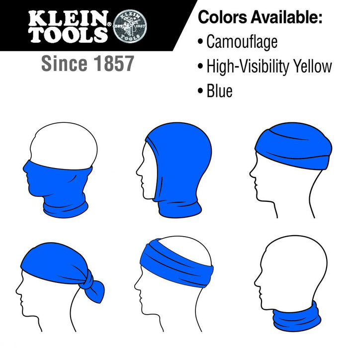 Klein Tools 60493 Neck and Face Cooling Band, Camouflage