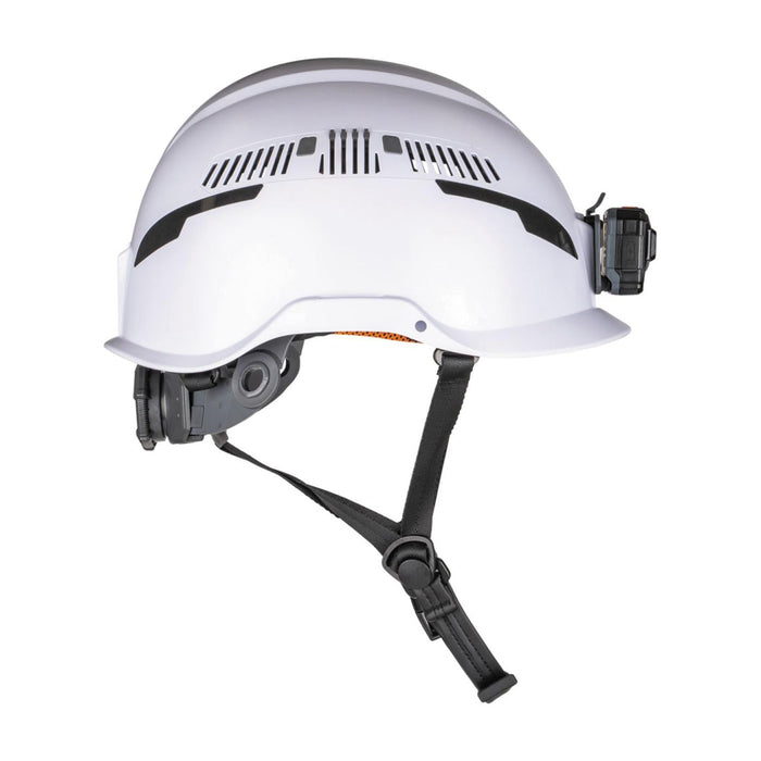 Klein Tools 60526 Safety Helmet, Type-2, Vented Class C, with Rechargeable Headlamp