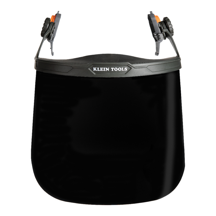 Klein Tools 60529 Face Shield, Full Brim Hard Hat, Gray Tint