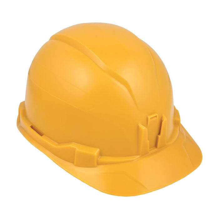 Klein Tools 60535 Yellow Hard Hat, Non-Vented, Cap Style, Class E