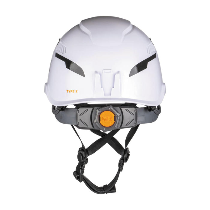 Klein Tools 60565 Safety Helmet, Type-2, Vented Class C, White