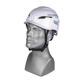 Klein Tools 60565 Safety Helmet, Type-2, Vented Class C, White
