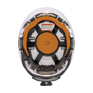 Klein Tools 60525 Safety Helmet, Type-2, Non-Vented Class E, with Rechargeable Headlamp