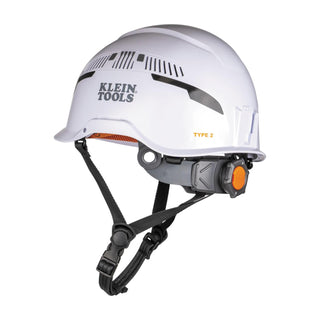 Klein Tools 60565 Safety Helmet, Type-2, Vented Class C, White