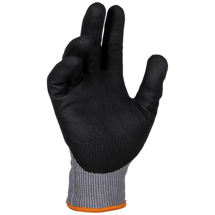 Klein Tools Knit Dipped Gloves, Cut Level A2, Touchscreen, 2-Pair