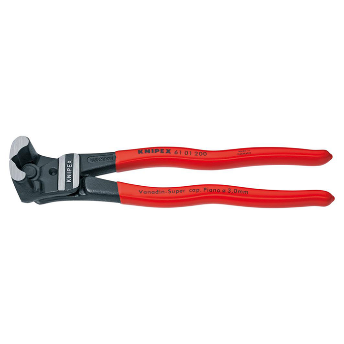 KNIPEX 61 01 200 8-Inch High Leverage End Cutters - Bolt Cutters