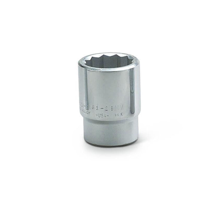 Wright Tool 61-36MM 3/4 Drive 36mm 12 Point Metric Socket