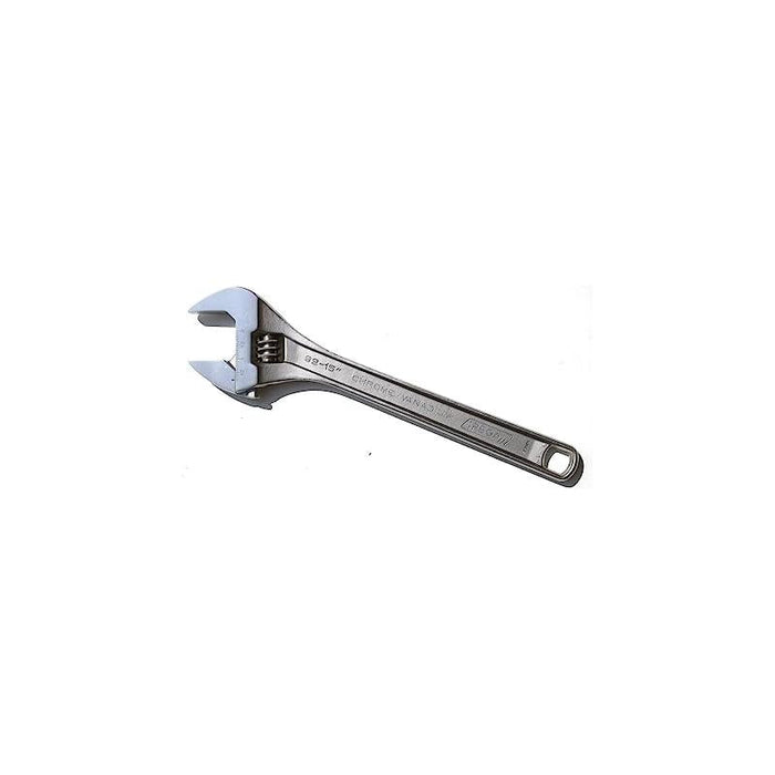 Irega 9218 Ergonomic Adjustable Wrench, Triple-Chrome Finish,92-18