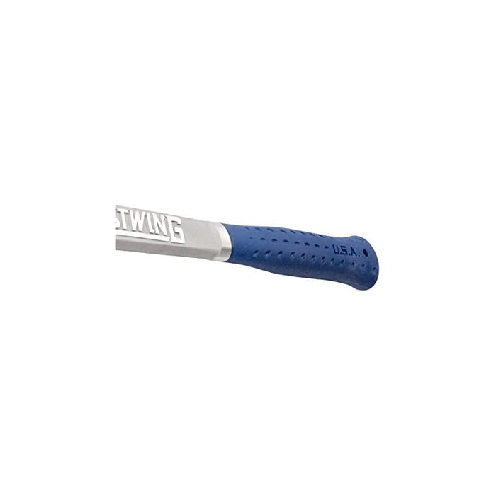 Estwing ALBLM Blue Vinyl Grip Aluminum Hammer With Milled Face