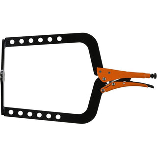 Grip-On 13420 20 Inch Steel C-Clamp Locking Pliers, Nickel-Plated