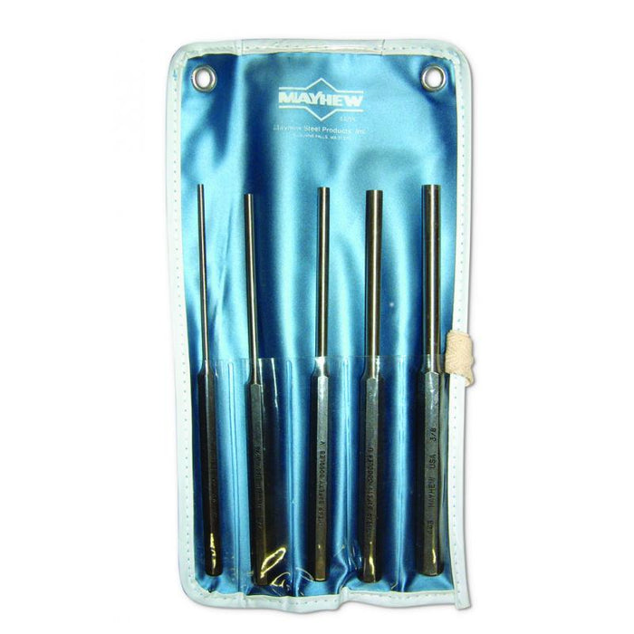 Wright Tool 9M62065 Extra Long Pin Punch Set 5-Piece