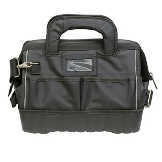 Bucket Boss 65114-HV 14" HV Pro Tool Bag, Grey, Black 14 Pockets