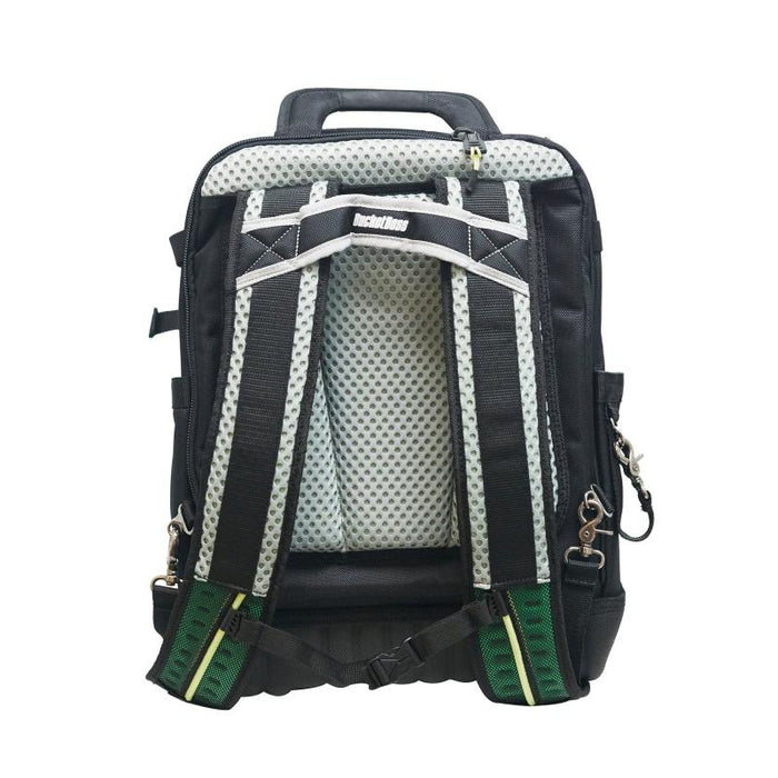 Bucket Boss 65180-HV HV ProTech Tool Backpack , Grey & Black 24 Pockets